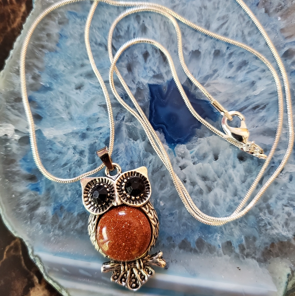 925 silver stone pendant Necklace